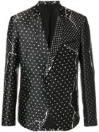 Haider Ackermann Polka Dot Blazer - Black