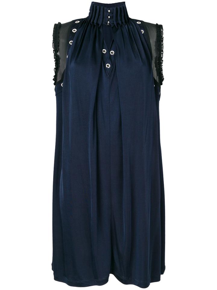 Just Cavalli Casual Shift Dress - Blue