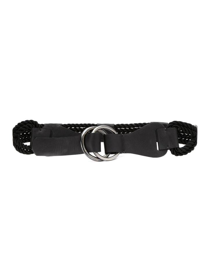 Olympiah Rope Belt - Black