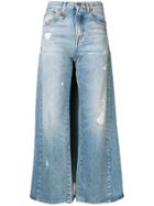 R13 Skirted Jeans - Blue