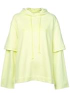 Juun.j Layered Hoodie - Yellow