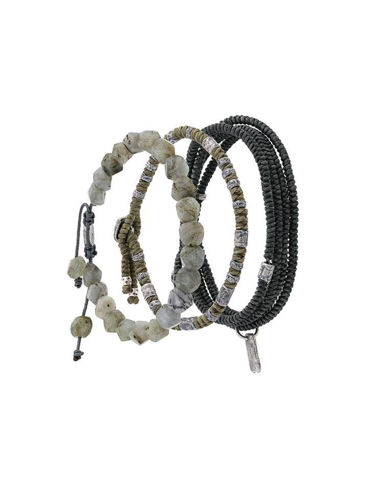 M. Cohen Stone Bracelet - Green