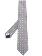 Tagliatore Patterned Tie - Grey