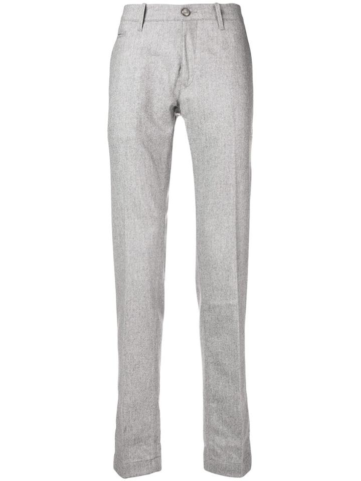 Jacob Cohen Classic Wool Trousers - Grey