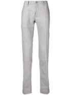 Jacob Cohen Classic Wool Trousers - Grey