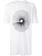 Damir Doma Print T-shirt, Men's, Size: S, White, Silk/cotton