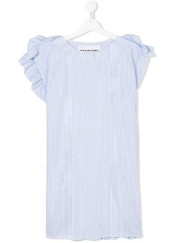 Touriste Striped Dress - White