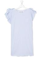 Touriste Striped Dress - White