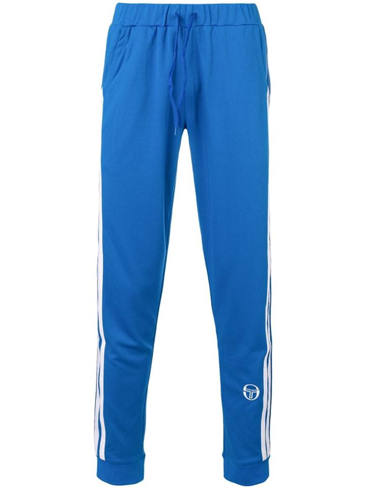 Sergio Tacchini Contrast Stripe Track Pants - Blue