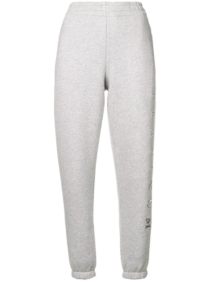 Alexander Wang Platinum Track Pants - Grey