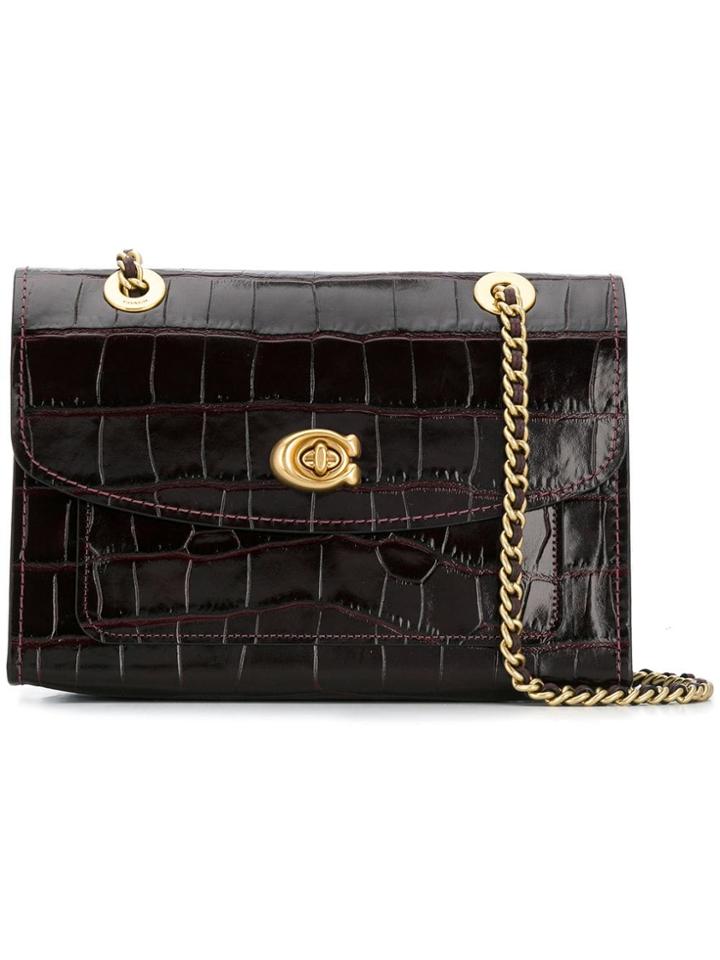 Coach Coach 31637 B4 Pm Furs & Skins->calf Leather - Red