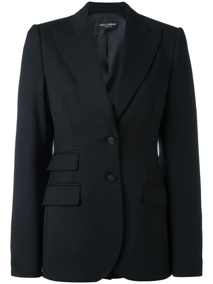 Dolce & Gabbana Classic Blazer - Black
