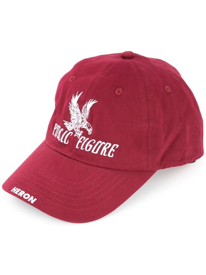 Heron Preston Public Figure Printed Cap - Red