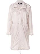 Luisa Cerano Lightweight Zipped Parka - Nude & Neutrals