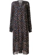 Dorothee Schumacher - Leopard Print Shirt Dress - Women - Silk/metallic Fibre - 2, Grey, Silk/metallic Fibre