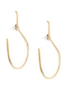 Faris Vinea Hook Earrings - Gold