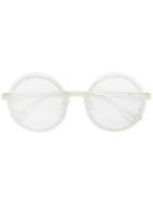 Le Specs Round Frame Sunglasses - Metallic