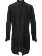 Strateas Carlucci Veil Longsleeved Shirt, Men's, Size: Large, Black, Cotton