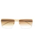 Christian Roth Oversized Square Frame Sunglasses - Grey