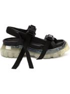 Rick Owens Black Tractor Sandals