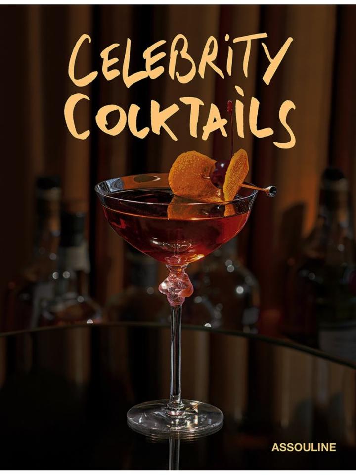 Assouline Celebrity Cocktails Book, Adult Unisex, Brown