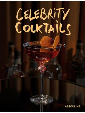 Assouline Celebrity Cocktails Book, Adult Unisex, Brown