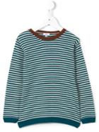 Knot Tiny Stripes Sweater, Boy's, Size: 10 Yrs, Green