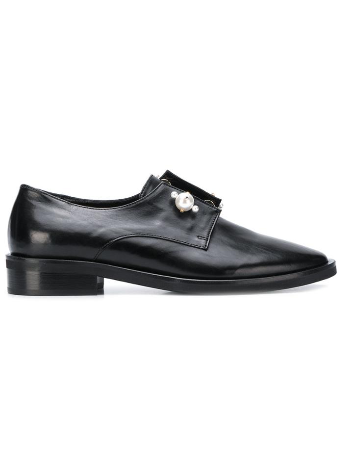Coliac Sally Derby Shoes - Black