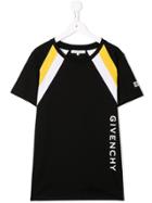 Givenchy Kids Printed Logo T-shirt - Black