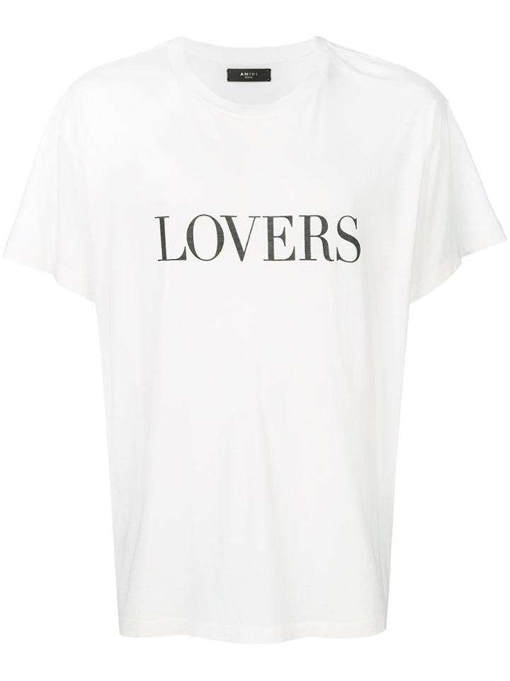 Amiri Printed T-shirt - White