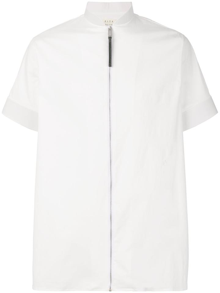 Alyx Zipped Shortsleeved Shirt - White