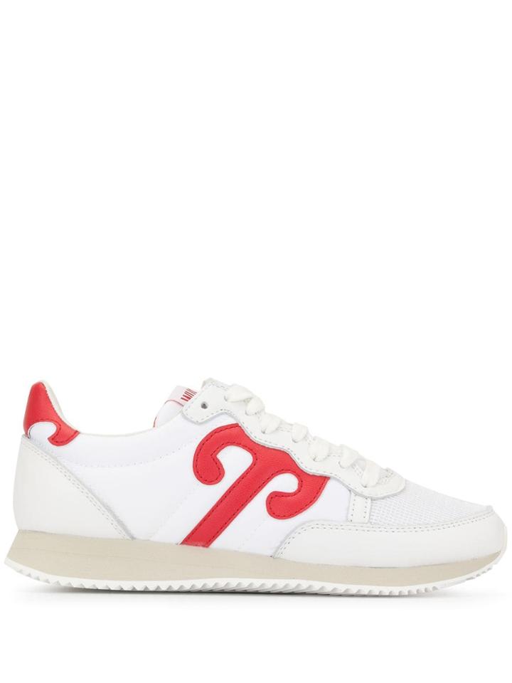 Wushu Lace-up Sneakers - White