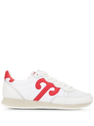 Wushu Lace-up Sneakers - White