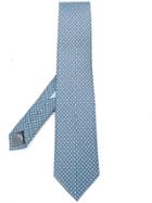 Salvatore Ferragamo Gancio Logo Tie - Grey