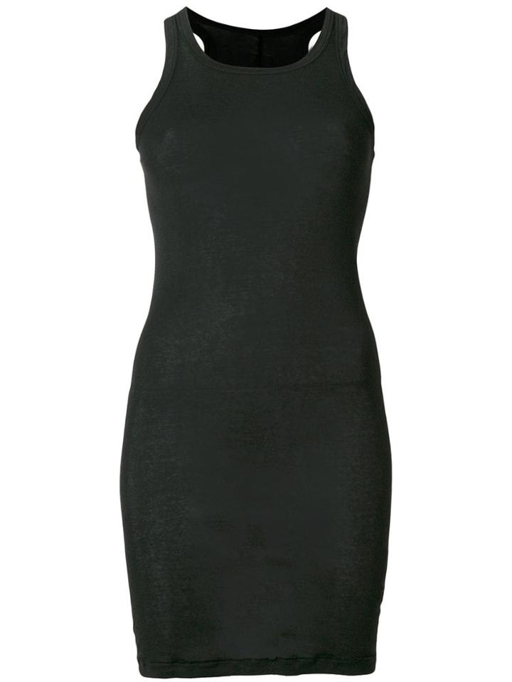 Rick Owens Drkshdw Long-line Tank Top - Black
