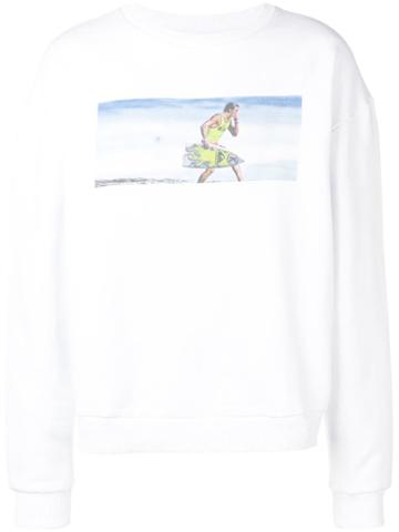 Ex Infinitas Ex-treme Surfer Sweater - White