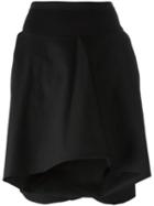 Rick Owens 'bud' Shorts, Women's, Size: 42, Black, Cupro/cotton/rubber