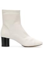 Isabel Marant Étoile Datsy Ankle Boots - White