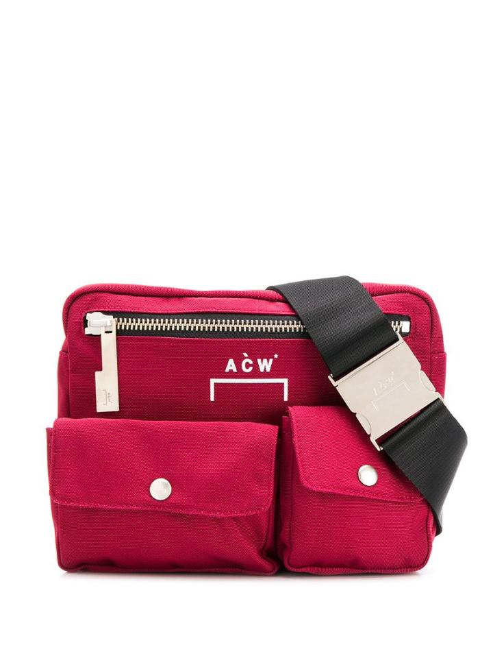A-cold-wall* Large Logo Belt Bag - Red