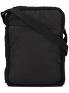 Cottweiler Contrast Texture Shoulder Bag, Men's, Black, Acrylic/nylon/polyester