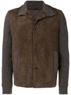 Lardini Buttoned Jacket - Brown