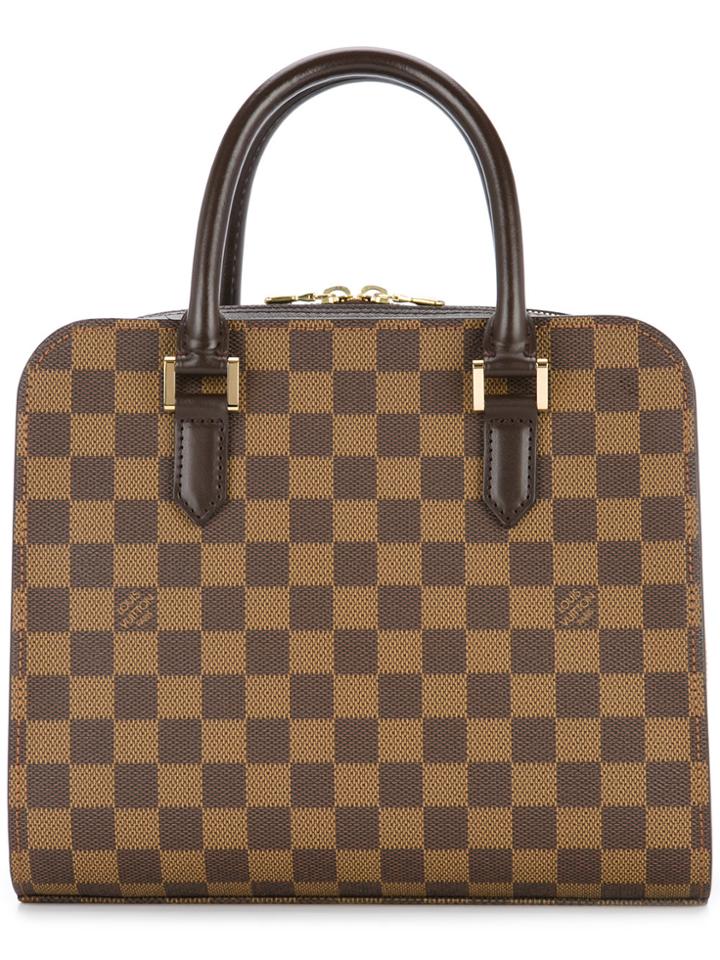 Louis Vuitton Vintage Triana Tote - Brown