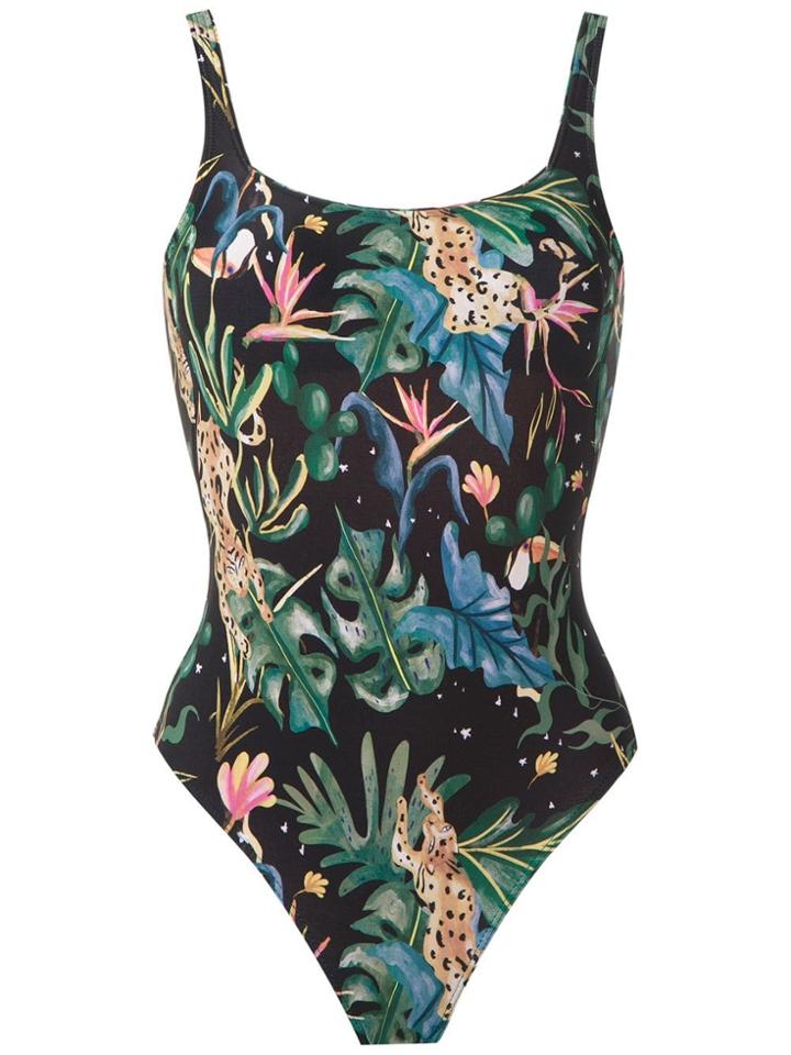 Lygia & Nanny Hapuna Printed One-piece - Black