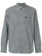 Fred Perry X Art Comes First Button Down Check Shirt - Black