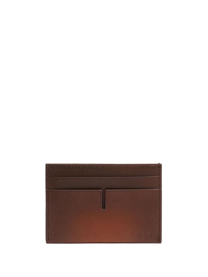Tumi Clip On Cardholder - Brown