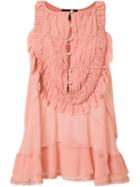 Andrea Bogosian - Silk Top - Women - Silk - P, Yellow/orange, Silk