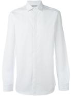 Neil Barrett Dotted Shirt, Men's, Size: 40, White, Cotton