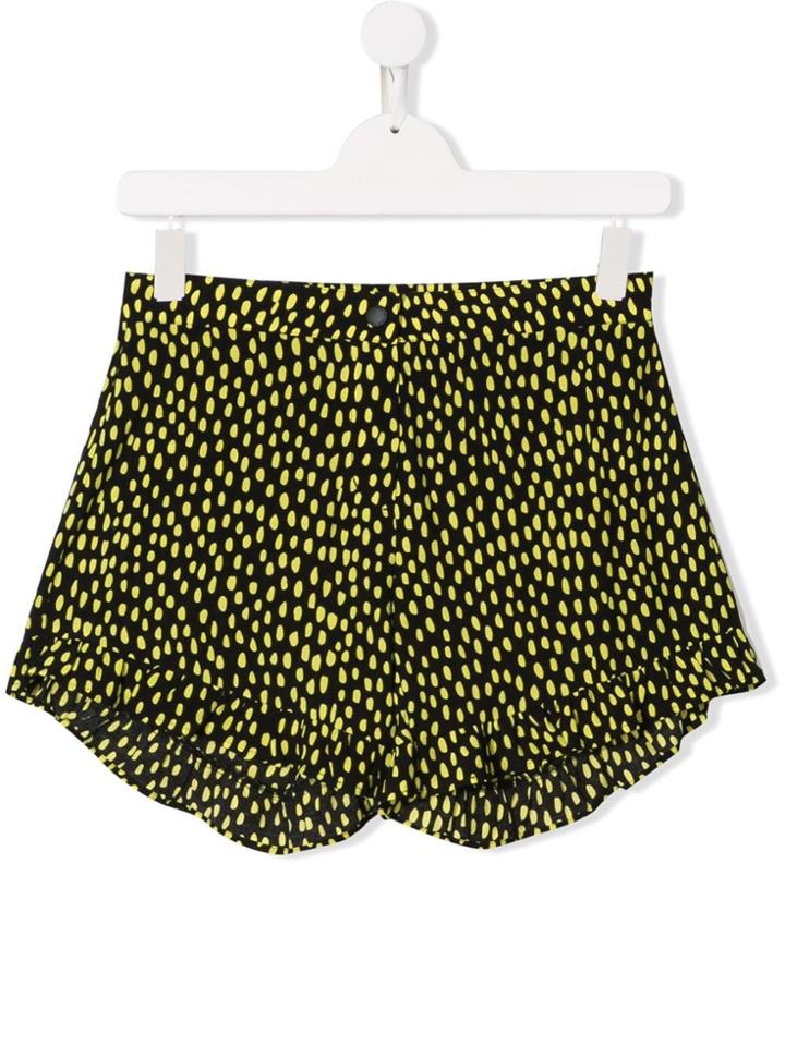 Stella Mccartney Kids Teen Dots Shorts - Black