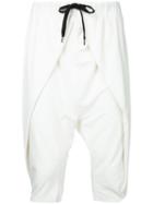 First Aid To The Injured - Calamus Shorts - Unisex - Cotton - 1, White, Cotton