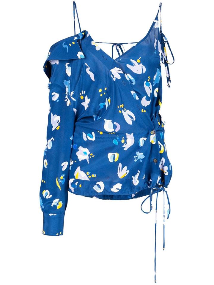 Altuzarra 'nola' Top - Blue